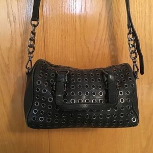 Michael Kors Grayson grommet crossbody bag